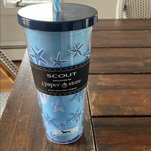 Scout Ocean Blue Starfish Tumbler… NWT